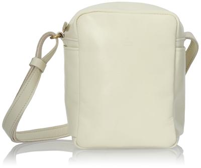 Sac à Bandoulière en Cuir Forna Ten, Femme, Blanc