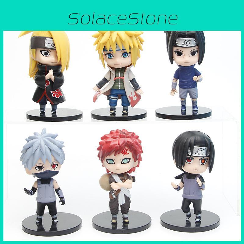 High-quality Pvc Naruto Shippuden Model Figurines Collectible Minato Itachi Sasuke Deidara