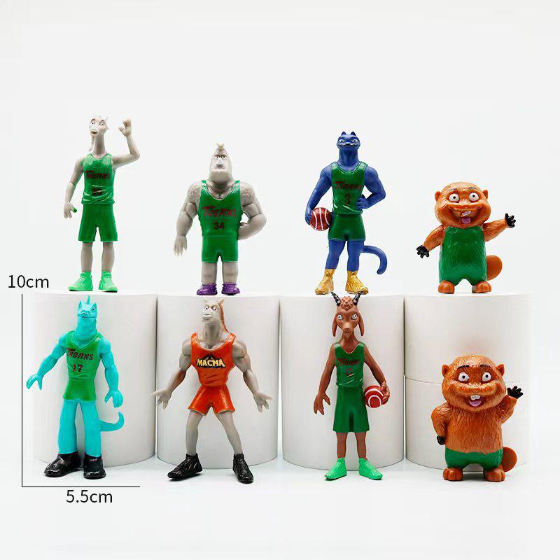 Goat Movie Figures Keychain Toys The Goat Movie Merch Figurine Key Chain Willes Goat The Movie Accessories Birthday Present