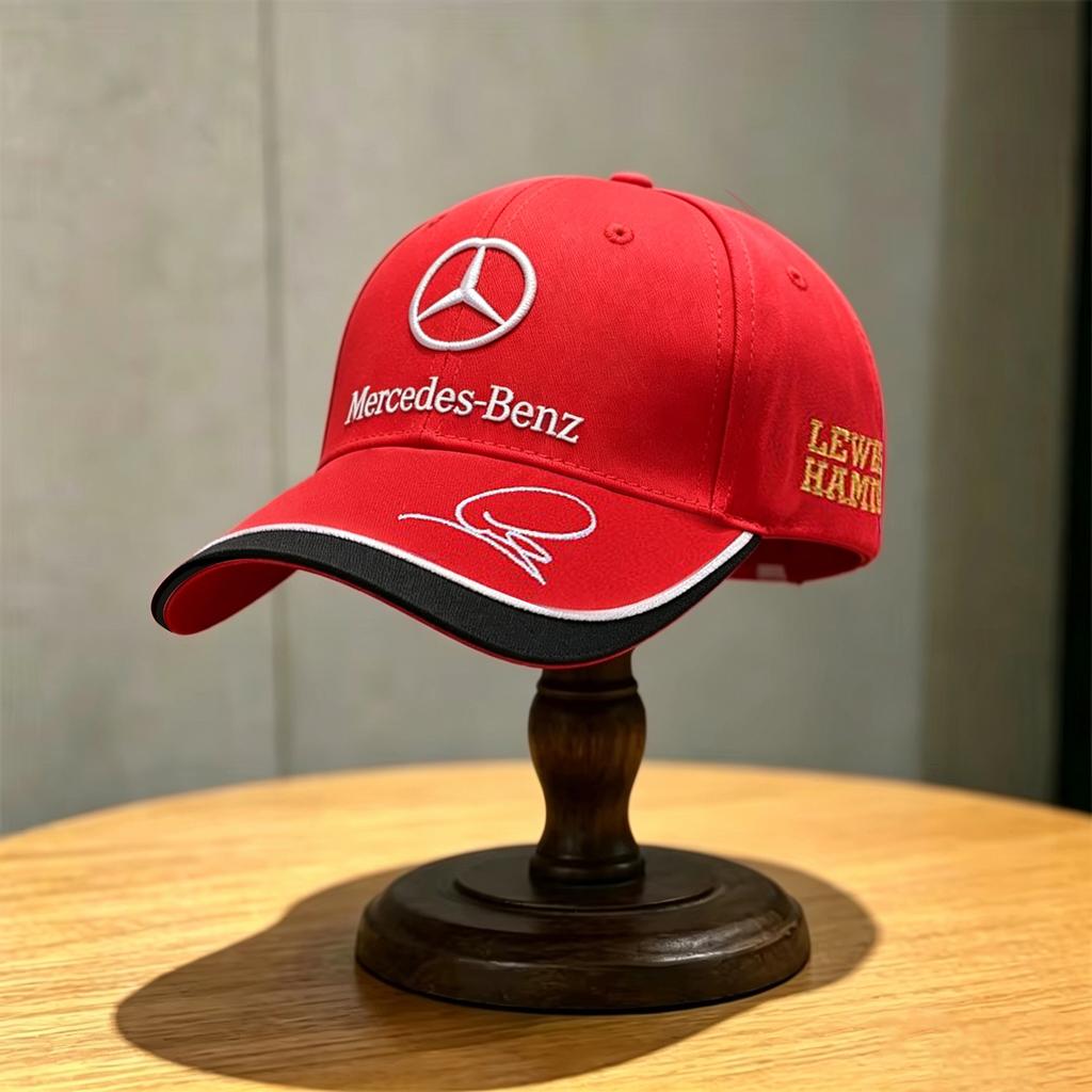 WUL5   1pcs Baseball Cap Men Women Outdoor Sports Sun Visor Valve Cap Hat For Mercedes Benz W211 W203 W204 W210 W124 AMG W202 W212