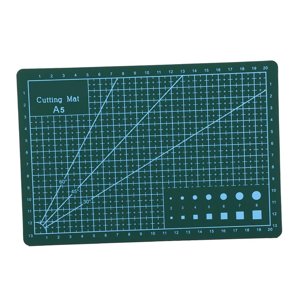 A5 Durable PVC Cutting Mat Cut Pad Board Self Healing Handmade DIY Tool Green