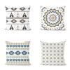 45X45CM Retro Abstract Geometric Pillowcase Living Room Sofa Office Seat Car Cushion Cover Home Decor Plush  Wholesale