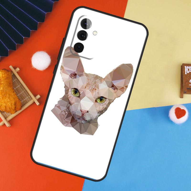 Sphinx Cat Case For Samsung Galaxy A54 A34 A14 A15 A35 A55 A52 A32 A12 A51 A71 A13 A23 A33 A53 Cover