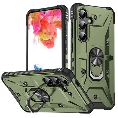 For Samsung A14 5G Wanjie Ring Anti Drop Second Anti Phone Case Car Holder Protective Cover