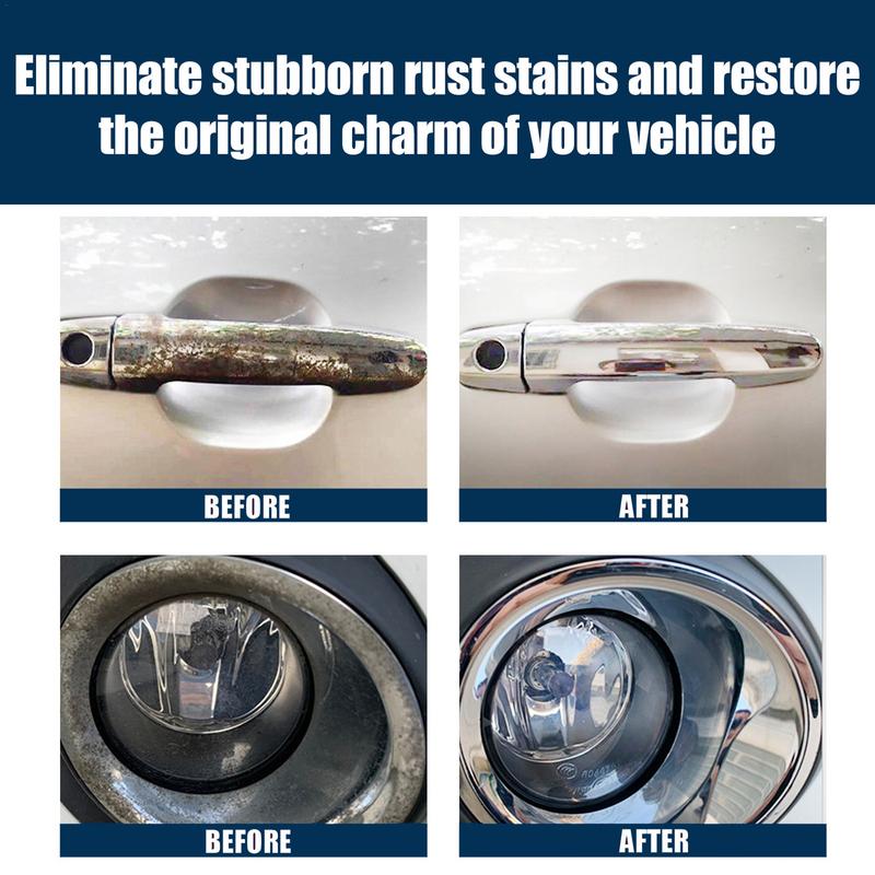 Iron Powder Cleaning Metal Surface Chrome Paint Car Cleaning Car Remover Maintenance Cleaning Rust Spray Metal Cleaner Iron Rust