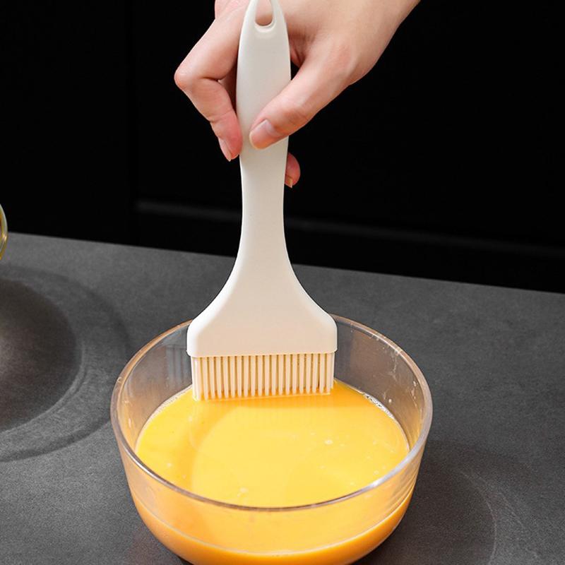 Wide Silicone Oil Brush Pancake Brush Baking Resistant To High Temperatures Without Shedding Kitchen And Household Sauce Brush