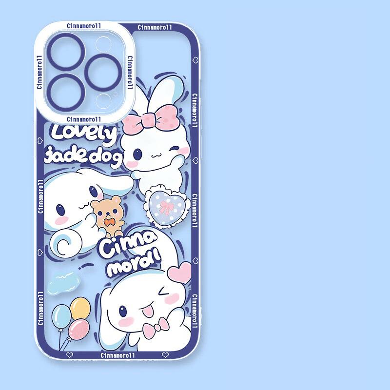 Pretty Cute Cinnamoroll Case For Xiaomi Redmi 15C Note 15 Pro 14C Note 14 13 12 10 11 Pro Plus 11S 13C 12C 5G 4G Clear Casing