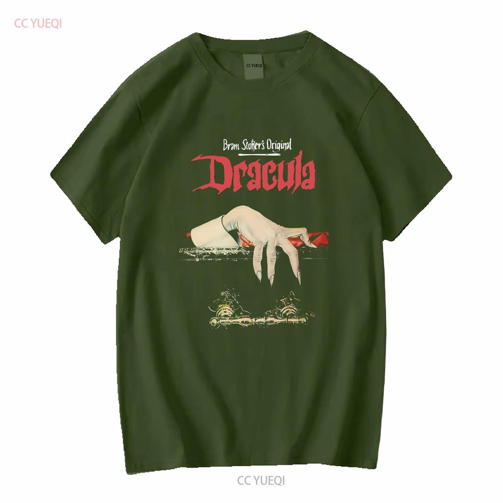 Dracula Shirt Movie 2023 Bram Stoker T AN24252 Vintage Washed Casual Graphic Unisex Fashion Versatile Top For Everyday Wear