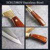 1 PC Handmade Forged Stainless Steel Kitchen Knife Professional Boning and Cutting Cleaver Meat Vegetable Utility Cooking Knife