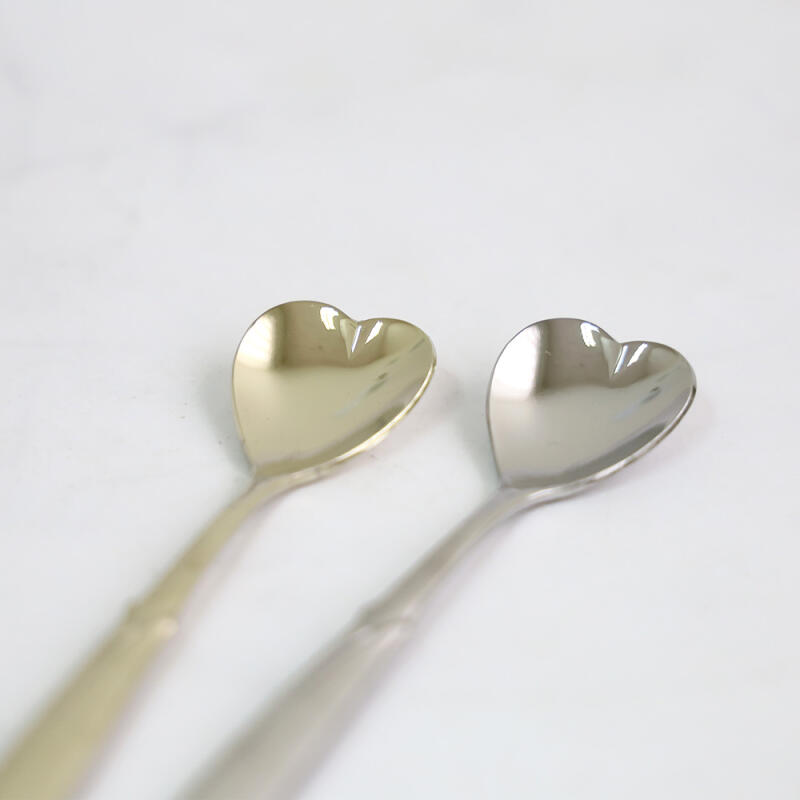 Love Heart Teaspoon (Gold)