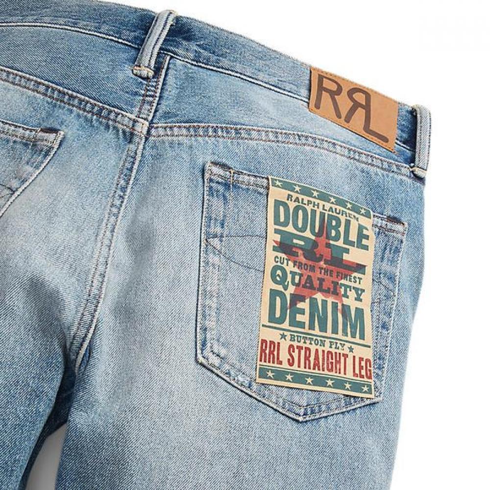 Double Rl Men S Straight Fit Repair Denim Mnrrdnm10920104400