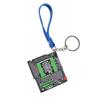 Circuit Board Pendant For Women Men Creative Electronic Chip Keychain Bag Pendant Gift Circuit Board Metal Charm Pendant