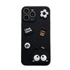 Applicable to iPhone17 mobile phone case black briquettes coffee Apple 16 new 15promax cute couple 13 funny