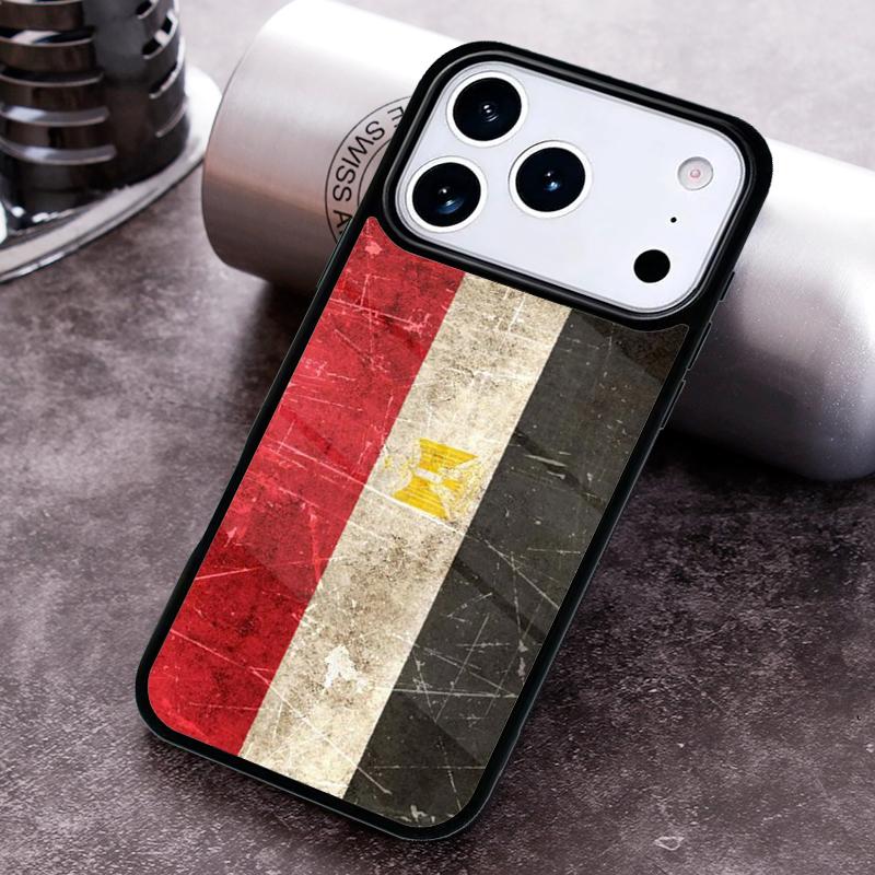 Egypt Flag soft Phone Case For iPhone 17 16 15 14 13 12 11 Pro Max Plus 17Air Soft Silicone Cover