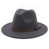 Popular European and American Cotton Retro Fedora Hat Men's and Women's British Style Jazz Hat Ethnic Top Hat