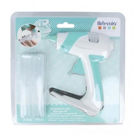 Glue Gun - Artemio - Mini Bicolor - Removable Base - 10 Refills - 7 Mm