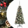Artificial Christmas Tree with 150 LEDs and Stand Green 120 Cm