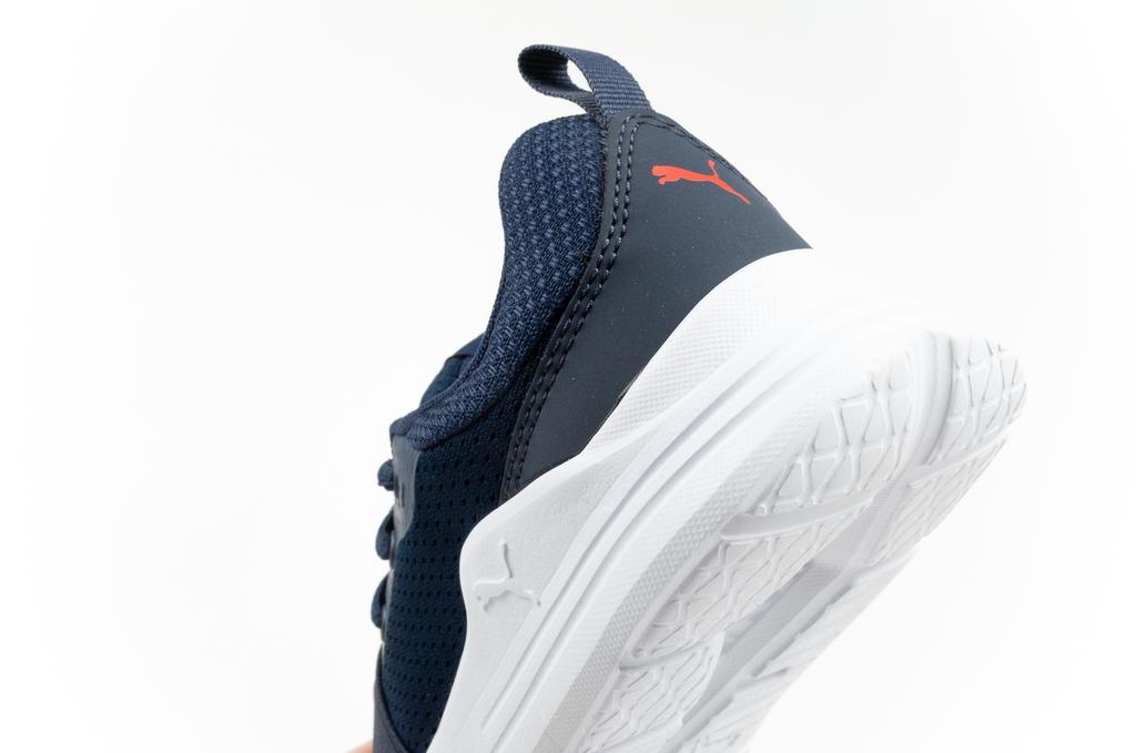 Puma Jr Wired Textile Running Shoe Navy [374216 21] size 28