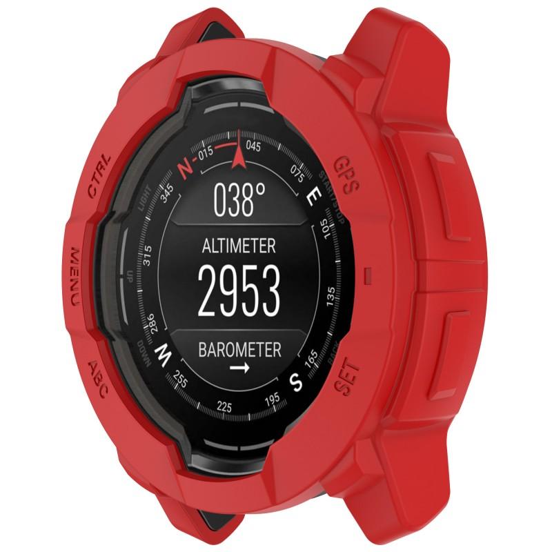 Soft Silicone Case for Garmin Instinct 3 50mm 45mm Smart Watch Hollow Cover Protector Shell for Instinct3 50mm 45mm Accessories 7