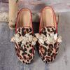 Fashion Pearl Women Flats Shoes Fashion Loafers Leopard New Summer Sandals Designer 2025 Casual Sport Woman Sneakers Walking Zapatos