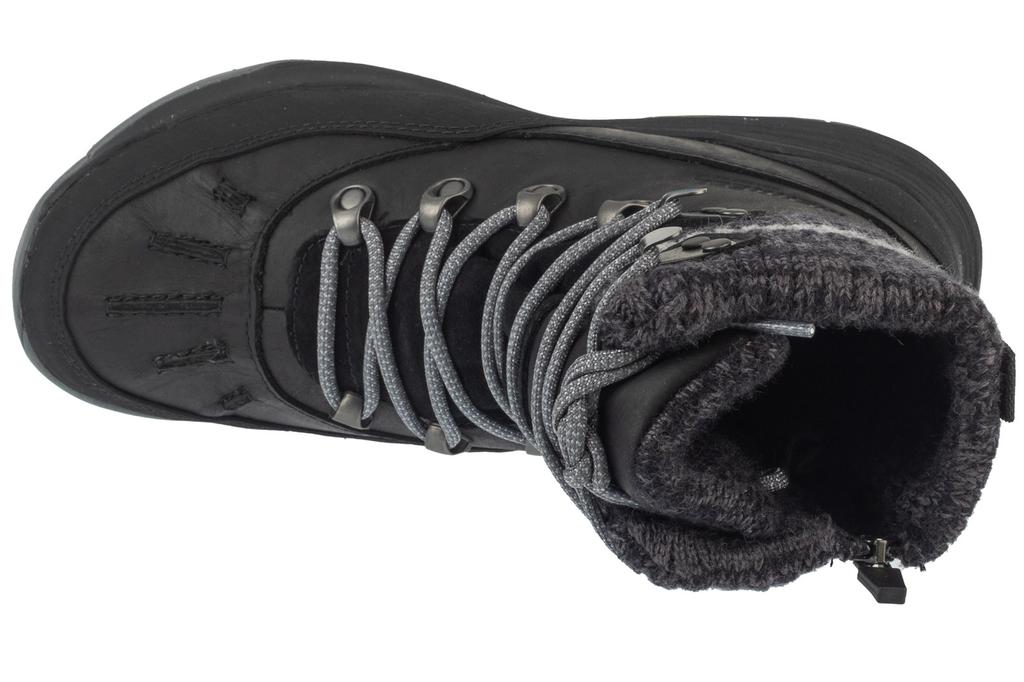 Merrell Siren 4 Thermo Mid Zip WP, Womens Black Trekking Shoes