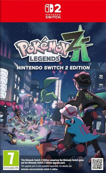 Switch 2 nintendo pokémon legends: za game