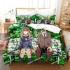 3d Anime Film A Silent Voice Bedding Set Printed Bed Set Duvet Cover Sheet Pillowcase Bed Soft Quilt Cover Full Queen King Size