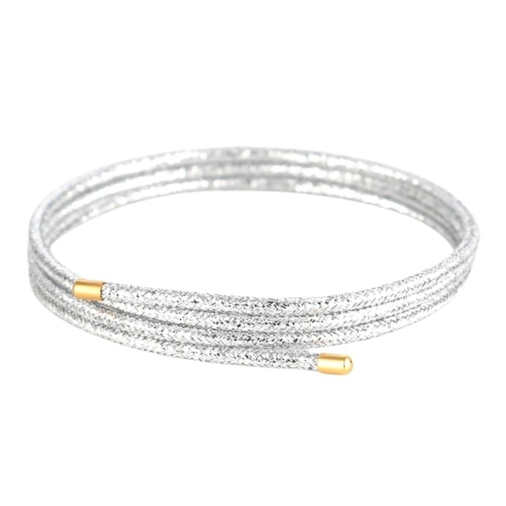Adjustable Magnetic Rope Bracelet Multicolor DIY Beaded Rope Pendant Accessories