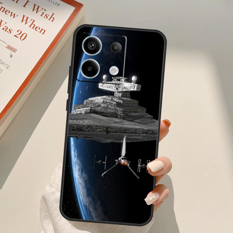 Space Ship Art Funda For Xiaomi Redmi Note 14 13 10 11 12 15 Pro Plus Case For Redmi 15 14C 12C 10C 13C 15C