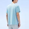 Anta Running Series Logo Round Neck Pullover Short Sleeve T-Shirt Men Tops Sunny-Smoky-Blue 152325117-1