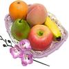 3world Food Sample Fruit Flower Basket Display Altar Offering SW1017 Luxurious Real Type (5 Variety Set)