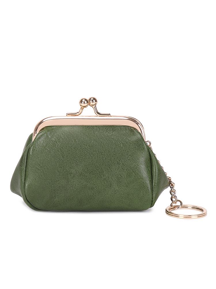 Retro Japanese Mini Clasp Coin Purse - Creative & Portable Coin Storage.