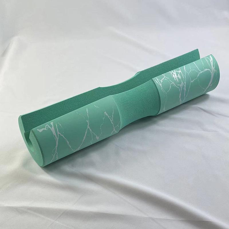 

Marble Foam Barbell Shoulder Pad for Squats and Hip Thrusts - Fitness Neck Protector