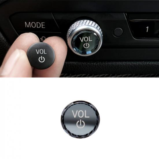 1x Crystal Car Front Media Volume Button Knob Change For BMW 3 4 Z4 G20 -24
