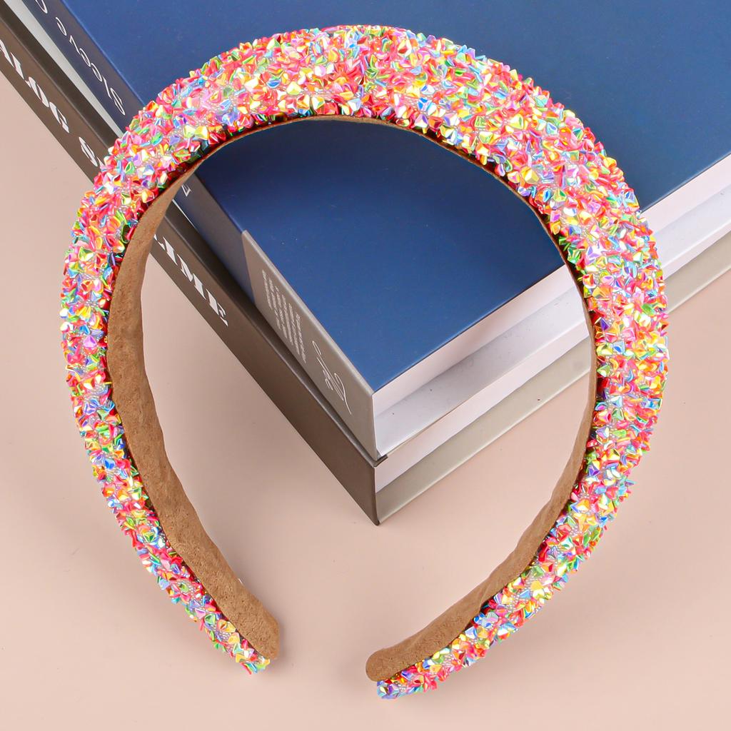 Damen Schwammgepolsterte Haarbänder Mädchen Breite Stirnbänder Bonbonfarbene Stirnbänder Erwachsenen Haarschmuck Accessoires für Frauen Mädchen