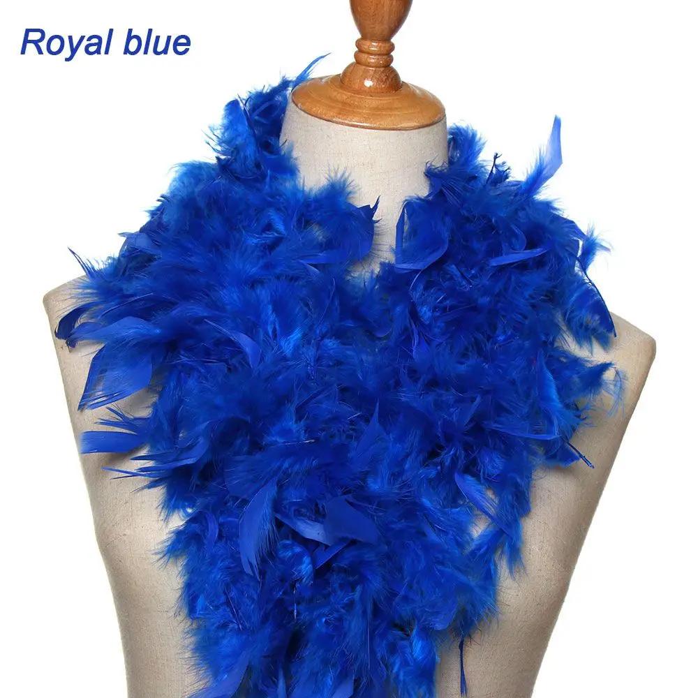 2M DIY Craft Fancy Dress Party Decoration Fluffy Cosplay Apparel Fabric Feather Boa Strip Feathers Grament Accessaries