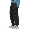 Y-3 Effen Kleur Sport Straight Leg Zakken Losse Casual Broeken Heren Onderkleding Zwart H63028