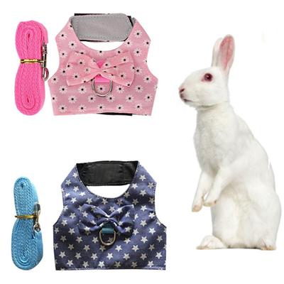 Safety Protection Prevent Escape Guinea Pig Rabbit Leash Bunny Leash Rabbit Harness Rabbit Vest