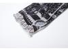 2025 Autumn Women's Sexy Mesh See-Through Print Top & High Waist Casual Pants Set