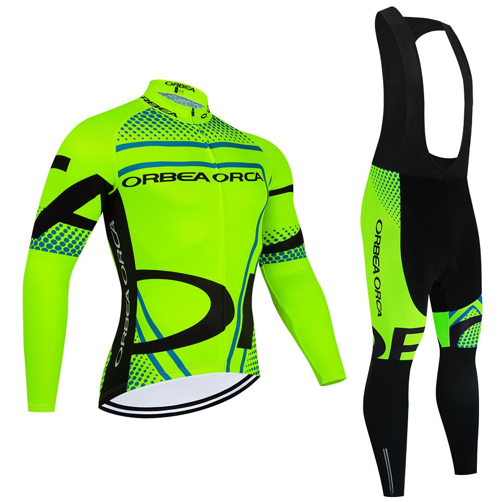 

Winter 2024 ORBEA ORCA Bike Jacket Cycling Team Jersey Pants Set Men Women Ropa Ciclismo Thermal Fleece Por Bicycle Clothing M