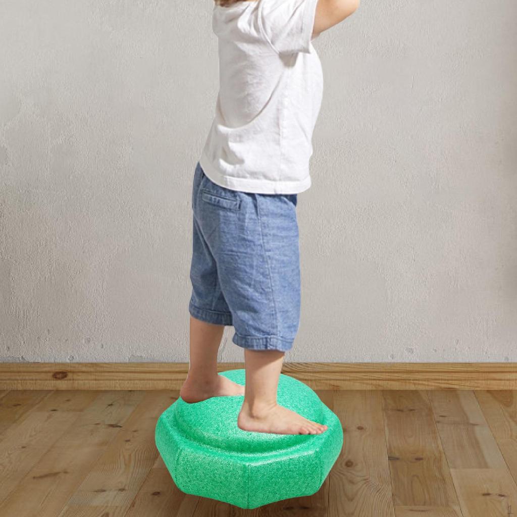 Kids Stepping Stone Indoor Outdoor Fitness Equipment for Play Preschool Orange