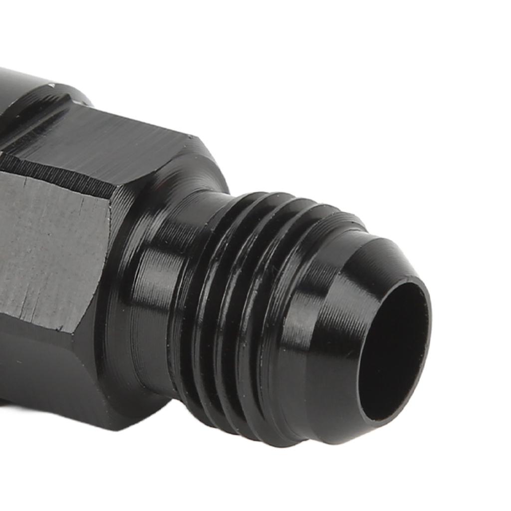 EFI Adapter AN Male Quick Disconnect Black Anodized 6061‑T6 Aluminum Alloy Push On Fitting