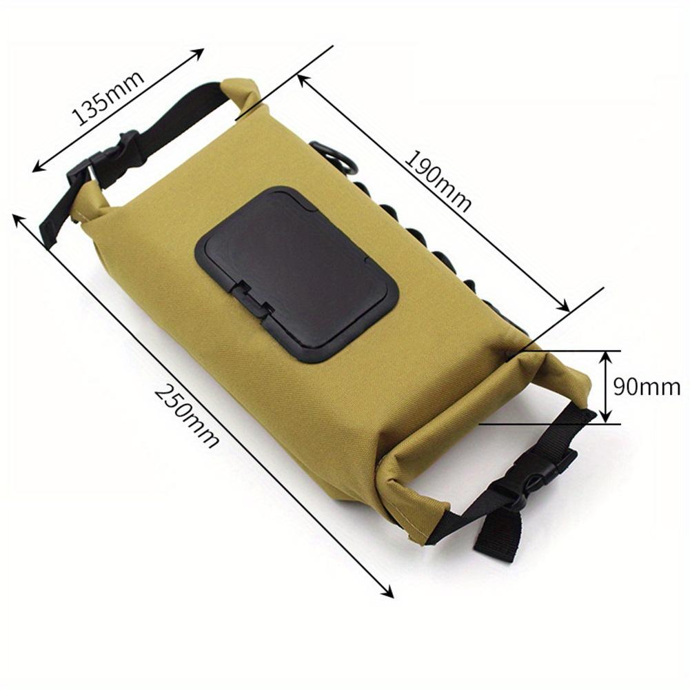 Outdoor Wet Tissue Box Canvas Paper Towels Wet Wipes Dispenser Hanging Storage for Outdoor Camping Accessories