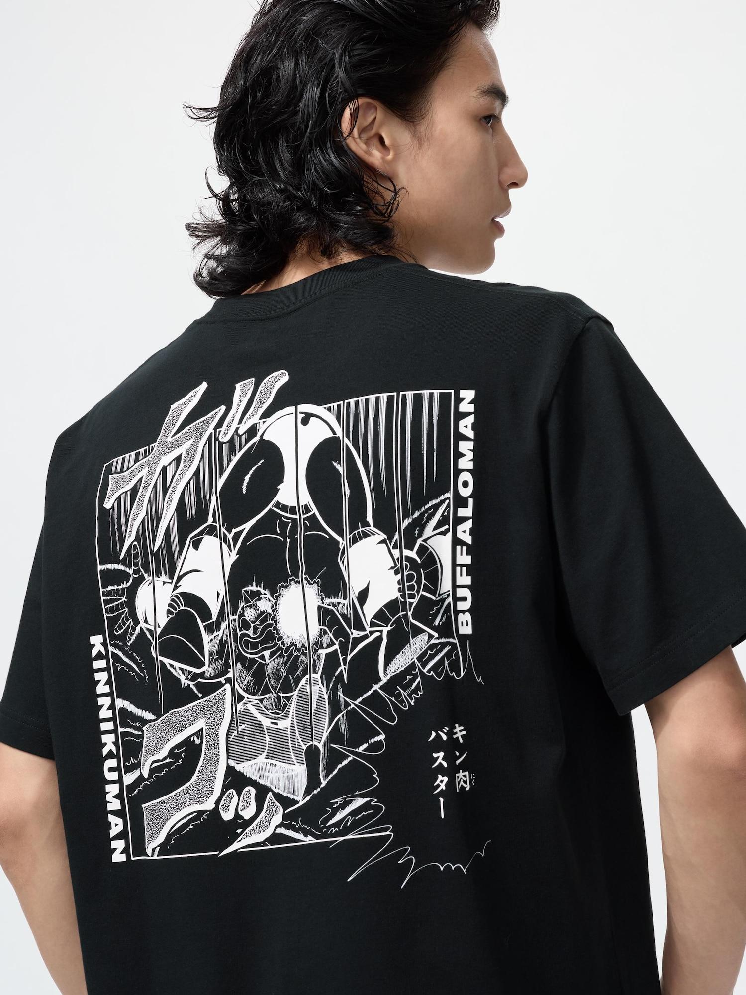 

Uniqlo Япония Манга Ut Shueisha 100-летие Kinnikuman 09 BLACK/S