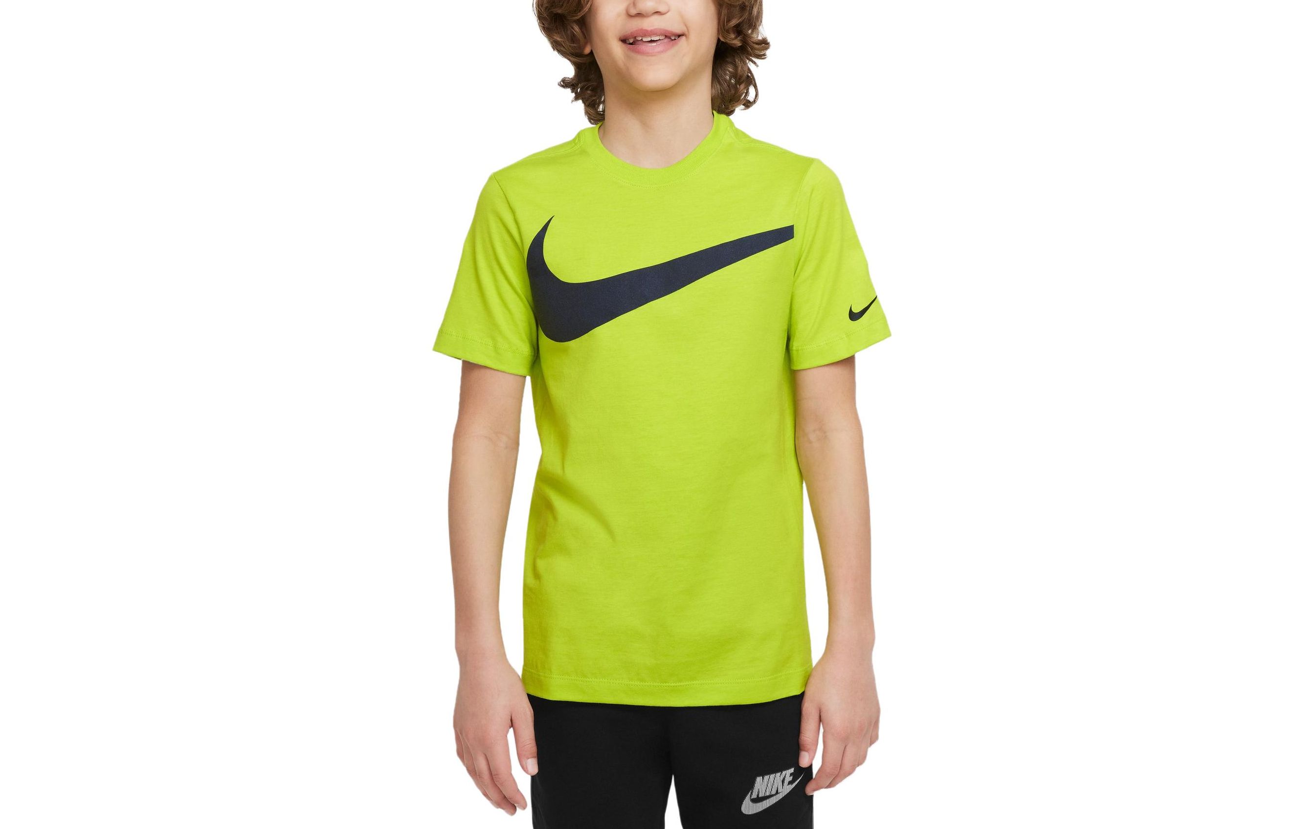 Nike Kids T Shirts Crew Neck Moderate DO1807-321 L