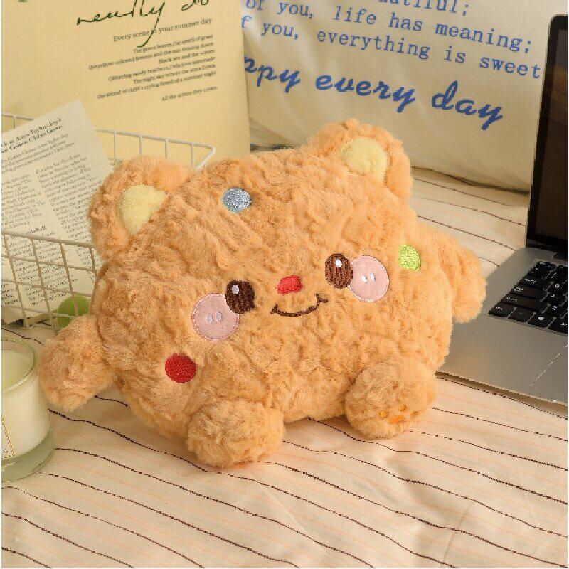 Rechargeable Electric Heating Hot Water Bag - Plush Hand Warmer for Belly Warmth