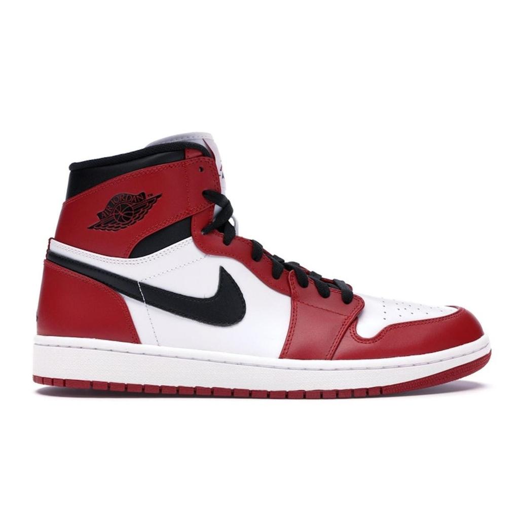 Air Jordan 1 Retro High Chicago 2013 Men Sneakers Red White Black-Varsity-Red 332550-163