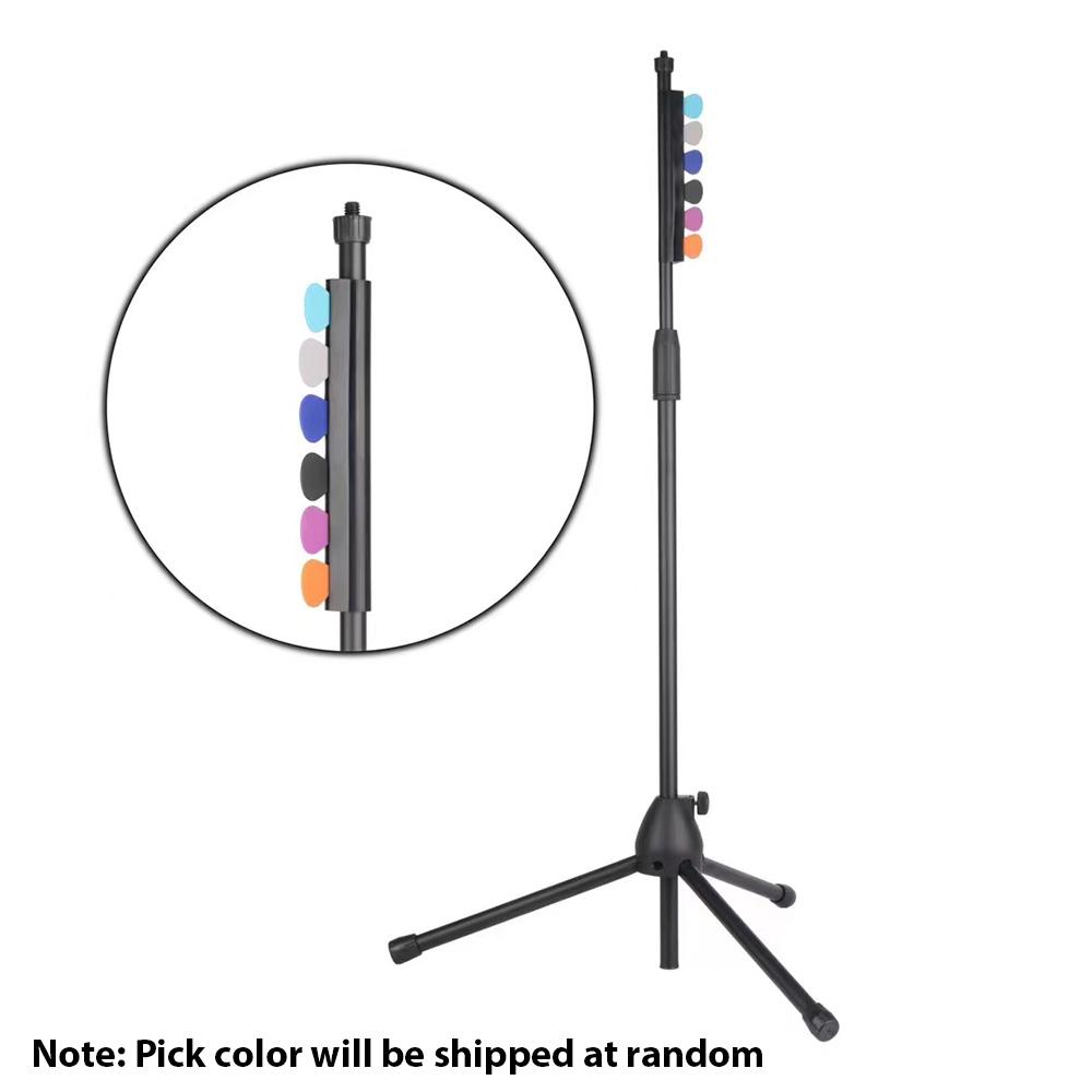 

Держатель для медиаторов с 5 резиновыми медиаторами, зажим для медиаторов для микрофонной стойки, стойки для нот. Диаметр труб 16-19 мм