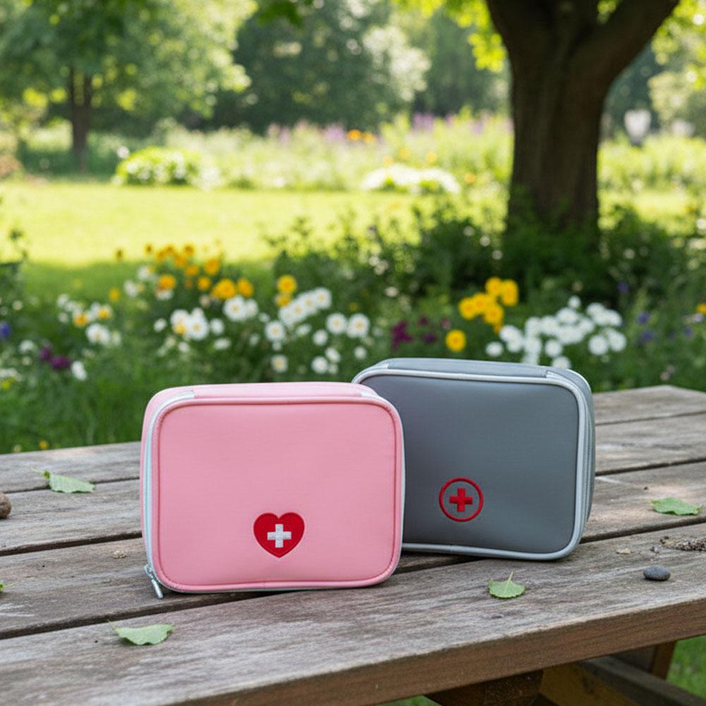 Mini Portable Medicine Storage Bag Empty Travel First Aid Kit Medicine Bags Organizer Outdoor Emergency Survival Bag Pill Case