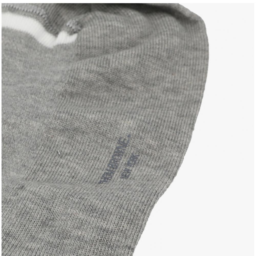 Calzino Thom Browne Hector a Righe Intarsia Three Stripe Crew Sock Fas240a Y3011 065